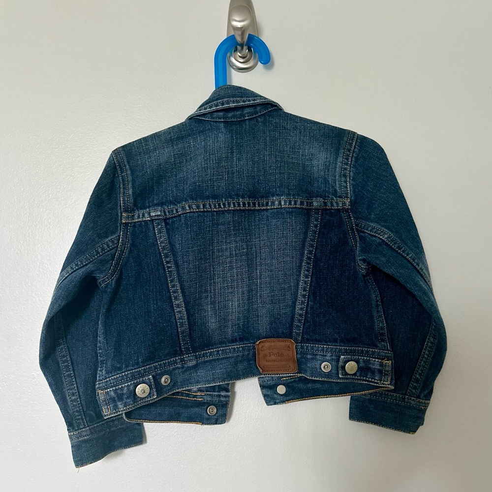 Polo Ralph Lauren toddler denim jacket - Picture 2 of 3